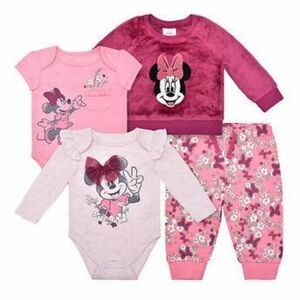 Minnie Infant 4-piece Plush Set